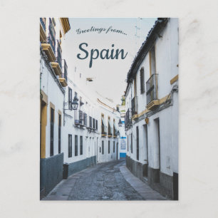 Een Uitzicht van Calle Romero Cordoba Spanje Briefkaart