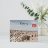 Een Uitzicht van Cappadocia Turkije Briefkaart (Staand voorkant)