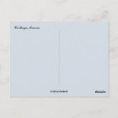 Een Uitzicht van Carthago Tunesië Briefkaart (Achterkant)