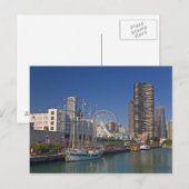 Een uitzicht van Chicago's marine pier 2 Briefkaart (Voorkant / Achterkant)
