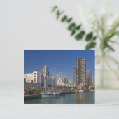 Een uitzicht van Chicago's marine pier 2 Briefkaart (Staand voorkant)