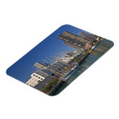 Een uitzicht van Chicago's marine pier 2 Magneet (Linkerzijde)
