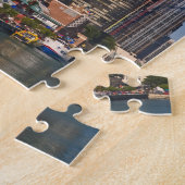 Een uitzicht van Chicago's marine pier Legpuzzel (Zijkant)