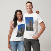 Een uitzicht van Chicago's marine pier T-shirt (Unisex)