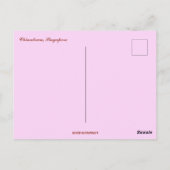 Een Uitzicht van Chinatown Singapore Briefkaart (Achterkant)