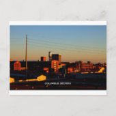 Een uitzicht van Columbus, GA uit Phenix City, AL Briefkaart (Voorkant)