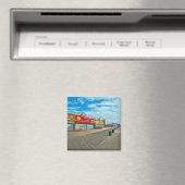 Een uitzicht van Coney Island Magneet (Insitu (Vaatwasser))