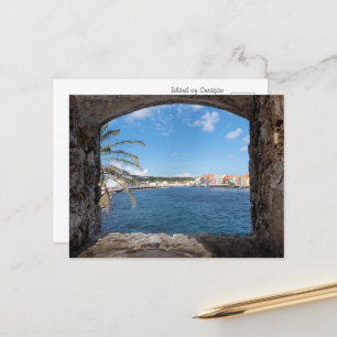 Een Uitzicht van Curaçao Briefkaart