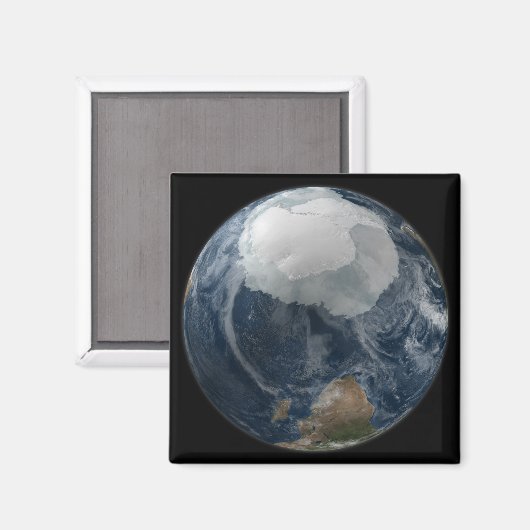 Een uitzicht van de Aarde 2 Magneet (Voorkant / Achterkant)