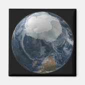 Een uitzicht van de Aarde 2 Magneet (Voorkant)