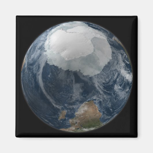 Een uitzicht van de Aarde 2 Magneet (Voorkant)