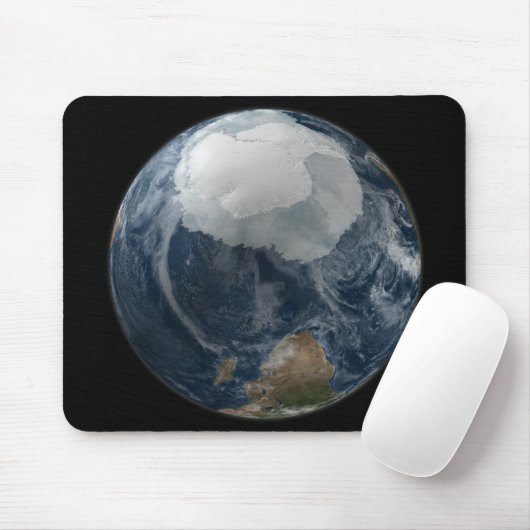 Een uitzicht van de Aarde 2 Muismat (Met muis)