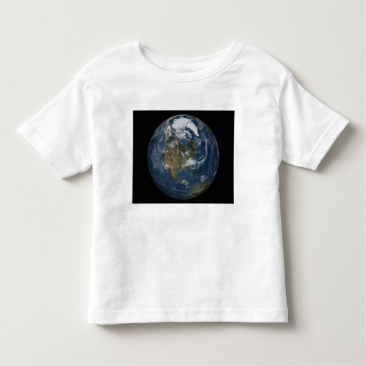 Een uitzicht van de Aarde Kinder Shirts (Voorkant)