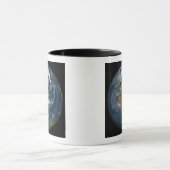 Een uitzicht van de Aarde Mok (Midden)