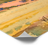 Een uitzicht van de berg Carmel, Utah door Maynard Poster (Hoek)