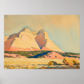 Een uitzicht van de berg Carmel, Utah door Maynard Poster (Voorkant)