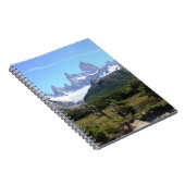 Een Uitzicht van de berg Fitz Roy Notitieboek (Rechterzijde)
