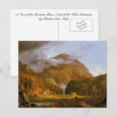 Een Uitzicht van de bergpas Briefkaart (Voorkant / Achterkant)