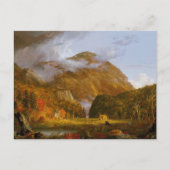 Een Uitzicht van de bergpas Briefkaart (Voorkant)