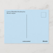 Een Uitzicht van de Camelback-berg uit Phoenix Ari Briefkaart (Achterkant)