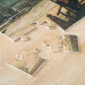 Een Uitzicht van de Duitse stad München door B. Be Legpuzzel (Zijkant)