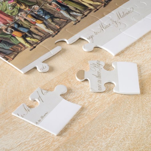 Een Uitzicht van de Grote Processie van het Sacred Legpuzzel (Zijkant)