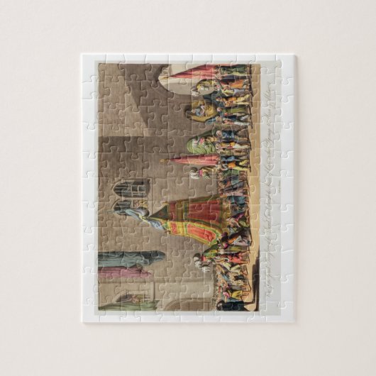 Een Uitzicht van de Grote Processie van het Sacred Legpuzzel (Verticaal)