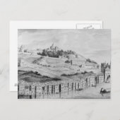 Een uitzicht van de haven van Lyon Briefkaart (Voorkant / Achterkant)