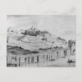 Een uitzicht van de haven van Lyon Briefkaart (Voorkant)