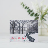 Een Uitzicht van de Hellgate Bridge, Astoria NY Br Briefkaart (Staand voorkant)