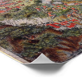 Een Uitzicht van de inname van Quebec Poster (Hoek)