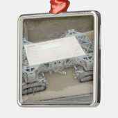 Een uitzicht van de kruipwagen metalen ornament (Links)