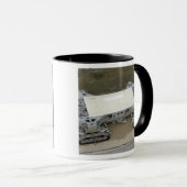 Een uitzicht van de kruipwagen mok (Voorkant rechts)