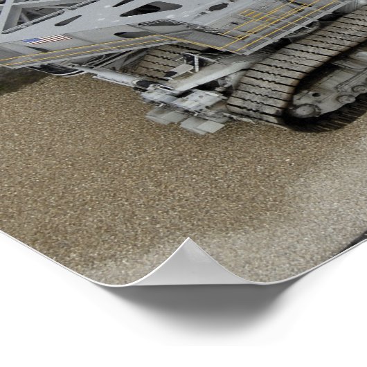 Een uitzicht van de kruipwagen poster (Hoek)