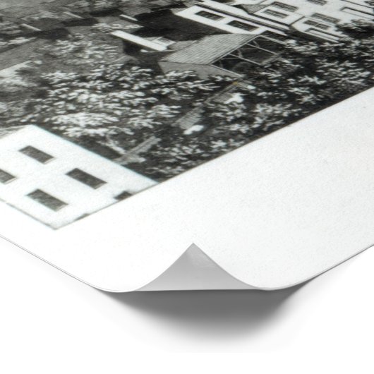 Een Uitzicht van de Londense en Westminster Poster (Hoek)