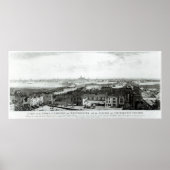 Een Uitzicht van de Londense en Westminster Poster (Voorkant)