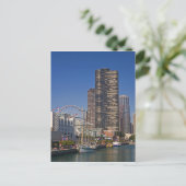 Een uitzicht van de marine van Chicago Briefkaart (Staand voorkant)