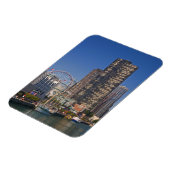 Een uitzicht van de marine van Chicago Magneet (Linkerzijde)