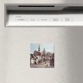 Een Uitzicht van de marktplaats van Pirna Pirna Magneet (Insitu (Vaatwasser))