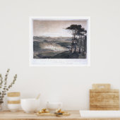 Een Uitzicht van de Mill and Culloma-vallei van Su Poster (Keuken)