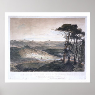 Een Uitzicht van de Mill and Culloma-vallei van Su Poster