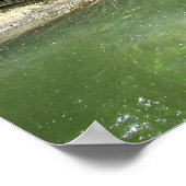 Een Uitzicht van de rivier Poster (Hoek)