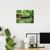 Een Uitzicht van de rivier Poster (Thuiskantoor)