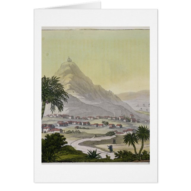 Een uitzicht van de stad Lima, Peru, uit Le Cos (Voorkant)