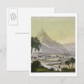 Een uitzicht van de stad Lima, Peru, uit Le Cos Briefkaart (Voorkant / Achterkant)