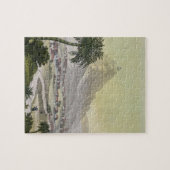 Een uitzicht van de stad Lima, Peru, uit Le Cos Legpuzzel (Horizontaal)
