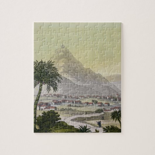 Een uitzicht van de stad Lima, Peru, uit Le Cos Legpuzzel (Verticaal)