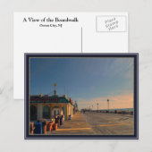 Een Uitzicht van de stoep Briefkaart (Voorkant / Achterkant)