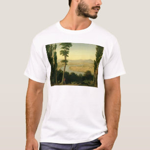 Een Uitzicht van de Tiber en de Romeinse Campagna T-shirt