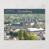 Een Uitzicht van Echternach Luxemburg Briefkaart (Voorkant)